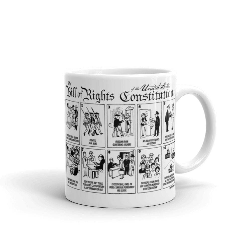 The Illustrated Bill of Rights Coffee Mug