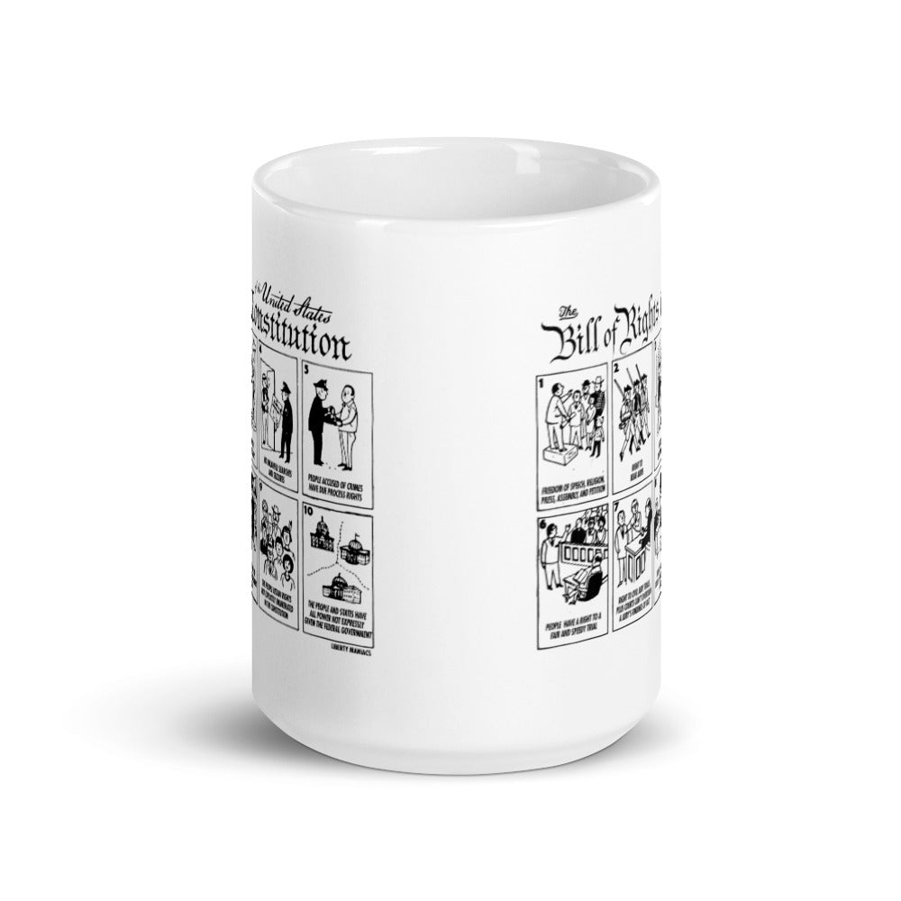 The Illustrated Bill of Rights Coffee Mug