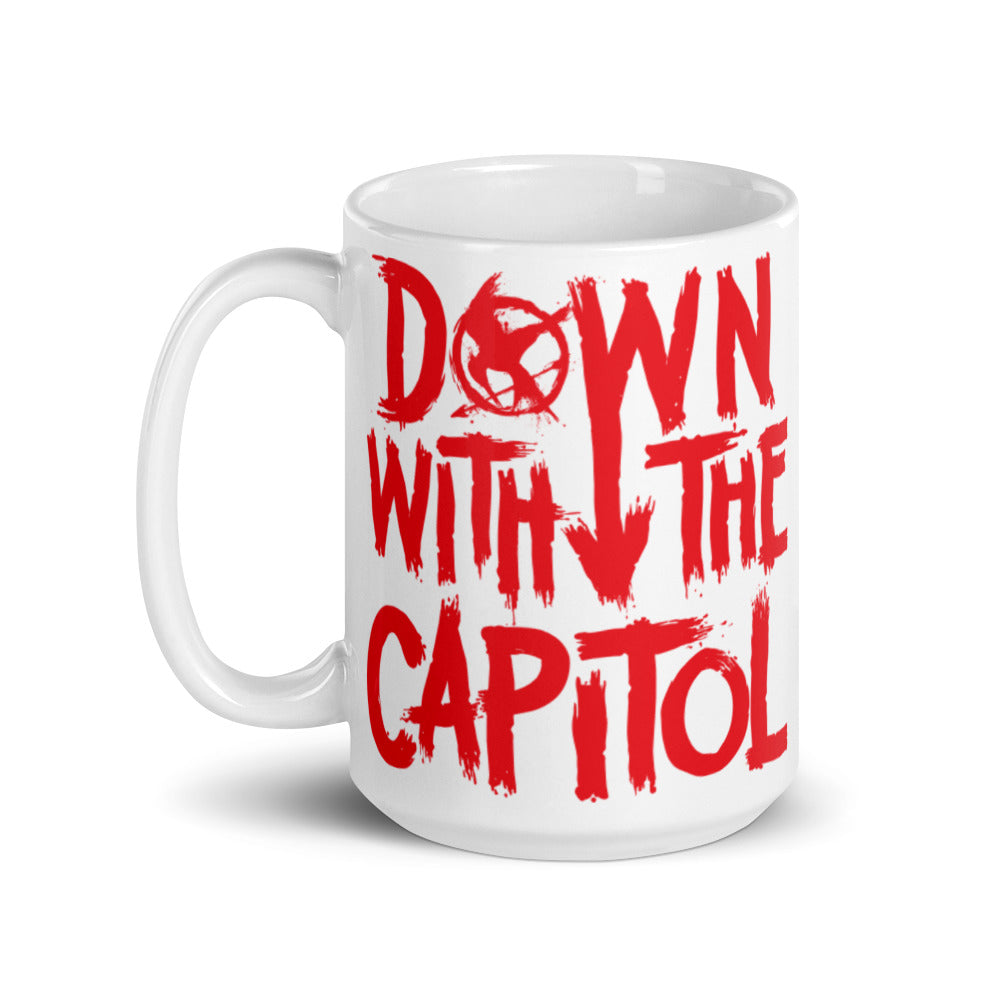 Down With The Capitol Mockingjay Mug