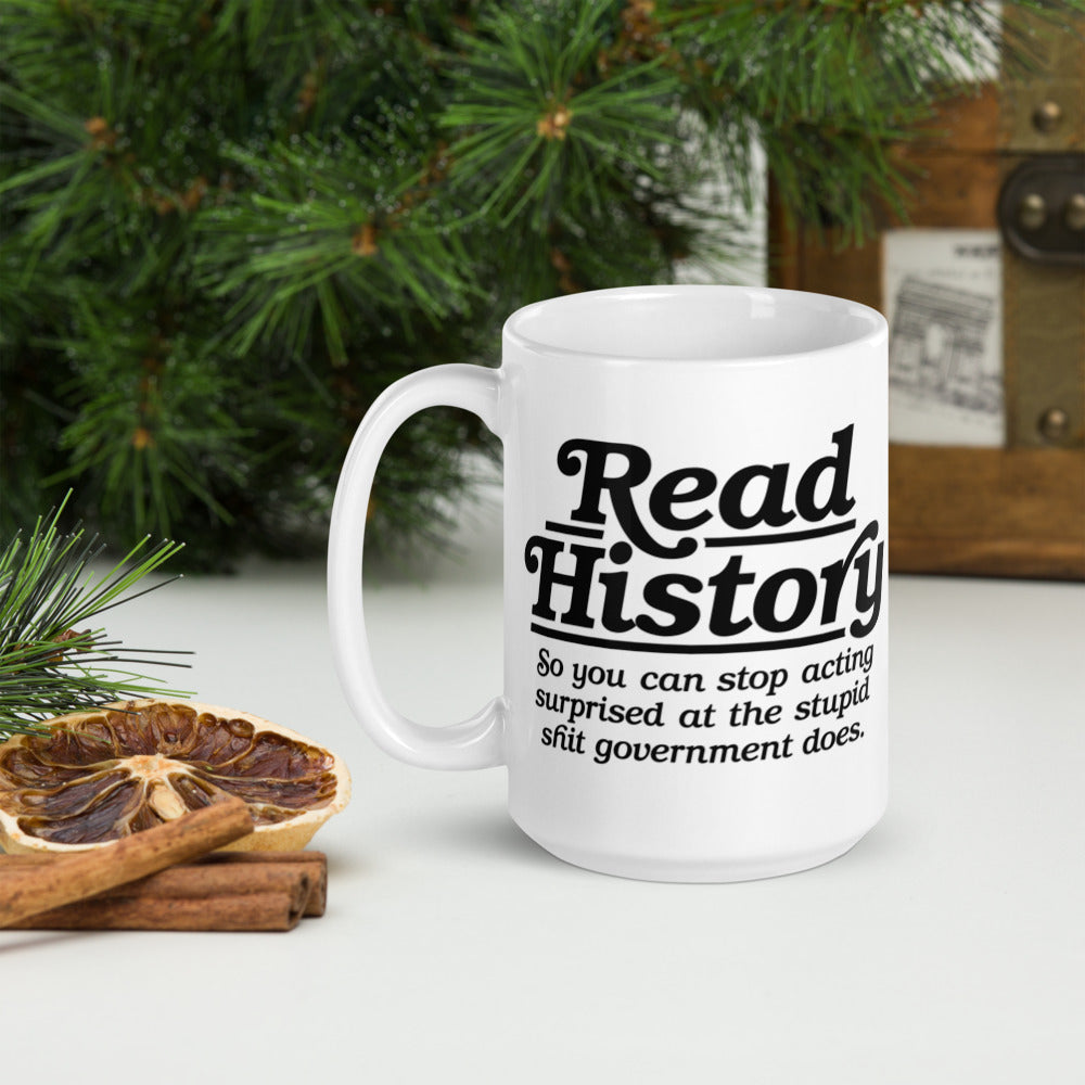 Read History Coffee Mug