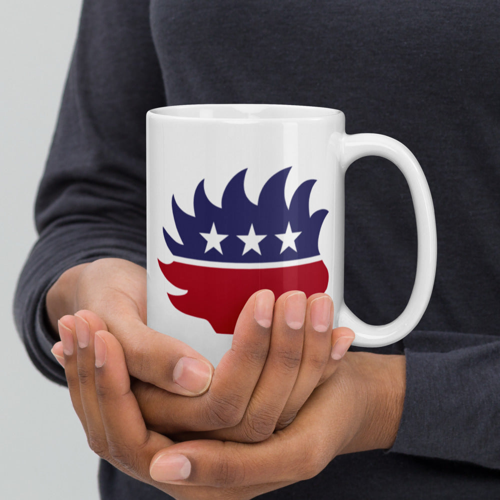 Porcupine Mascot Mug