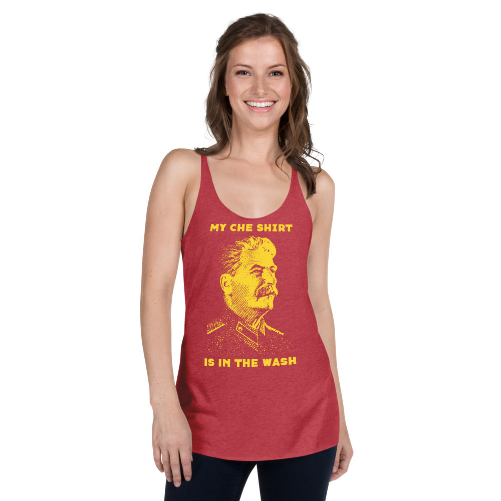 My Che Shirt Is In The Wash Women's Tri-Blend Racerback Tank