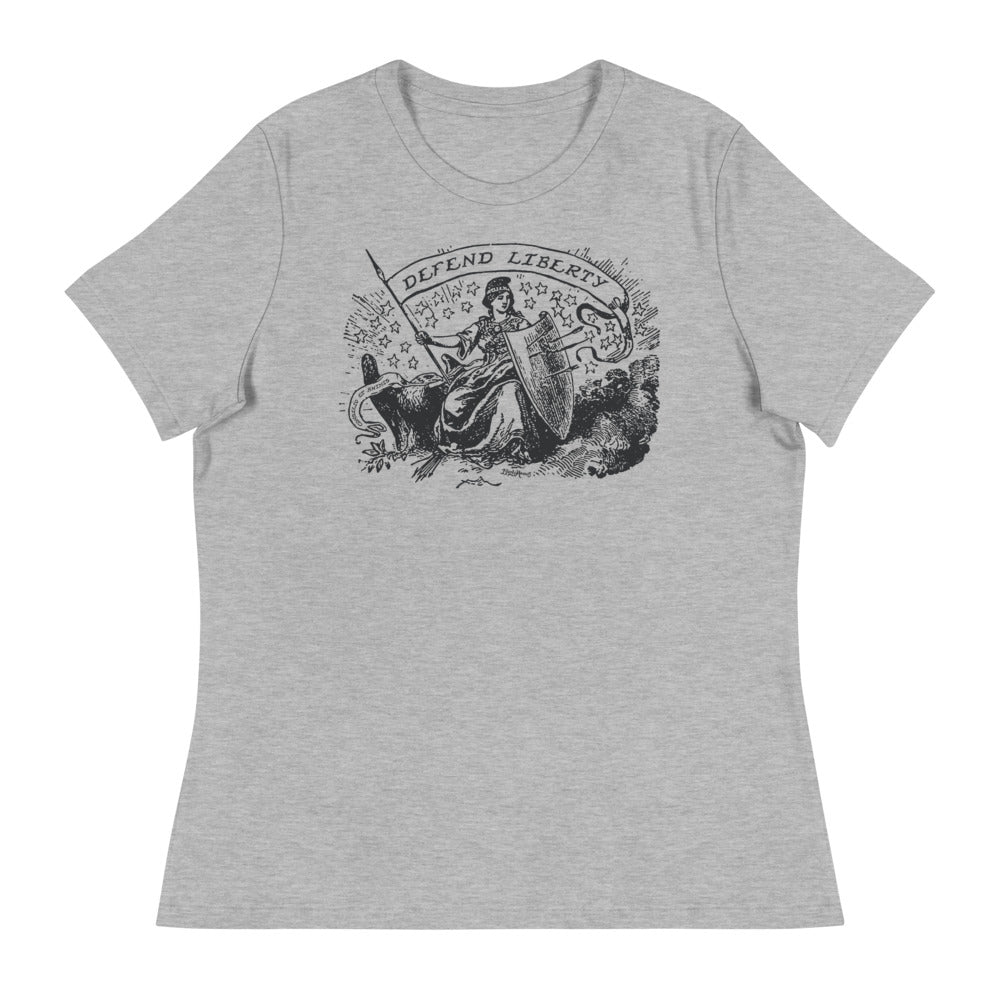 Defend Liberty Libertas Women&#39;s Relaxed T-Shirt
