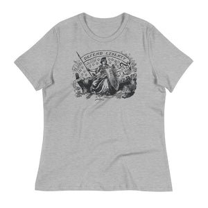 Defend Liberty Libertas Women's Relaxed T-Shirt