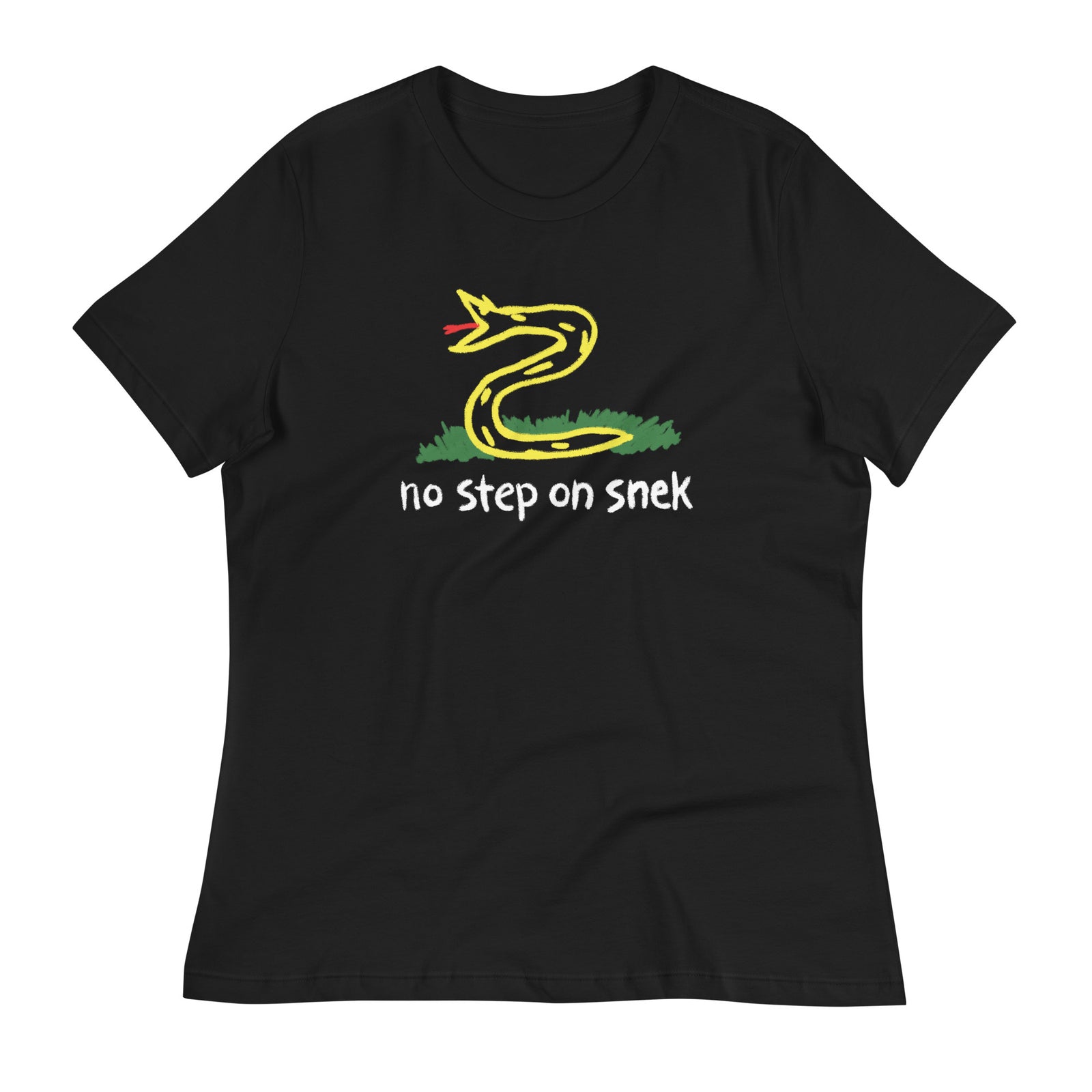 No Step On Snek Ladies T-Shirt