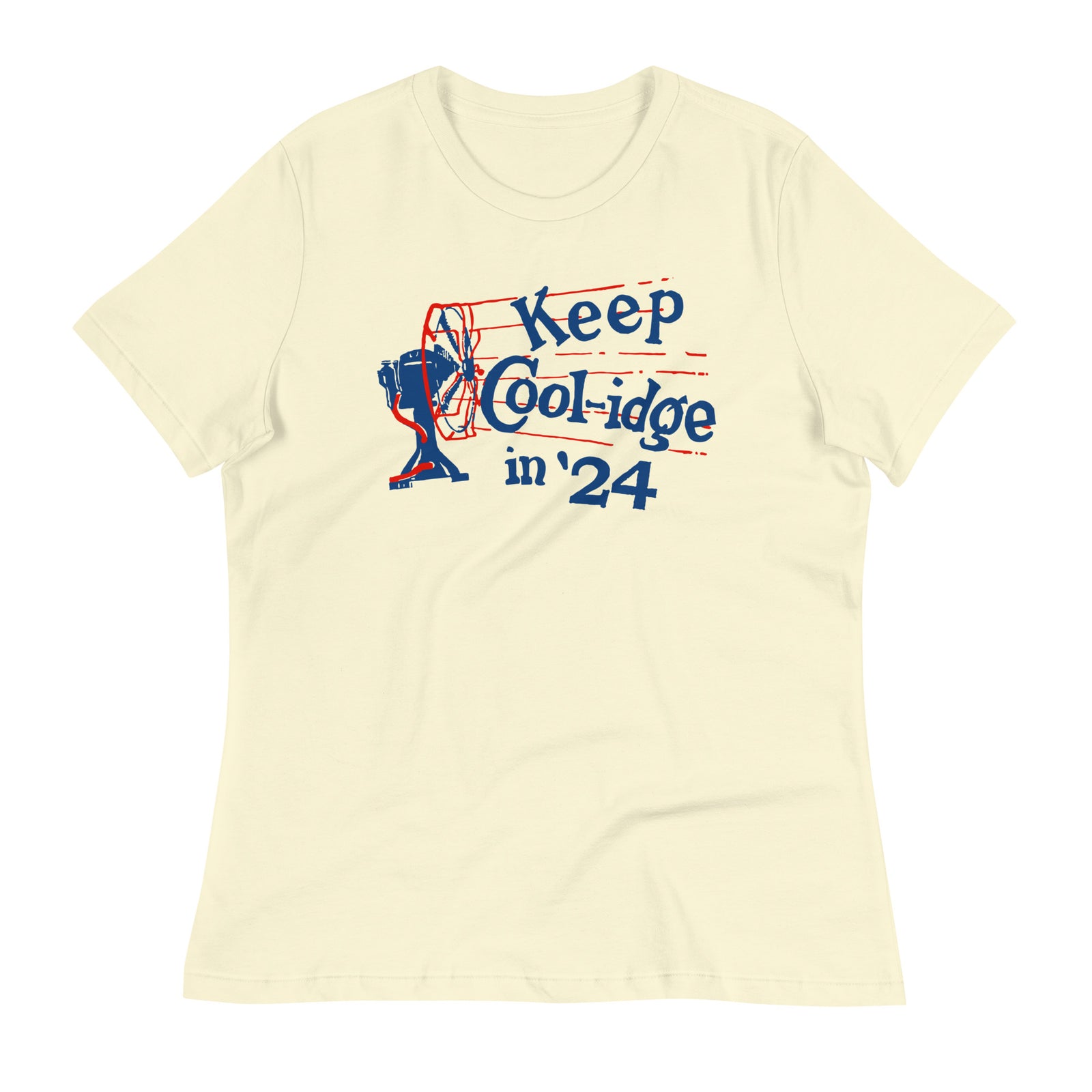 Keep Coolidge Vintage Calvin Coolidge Women's Relaxed T-Shirt
