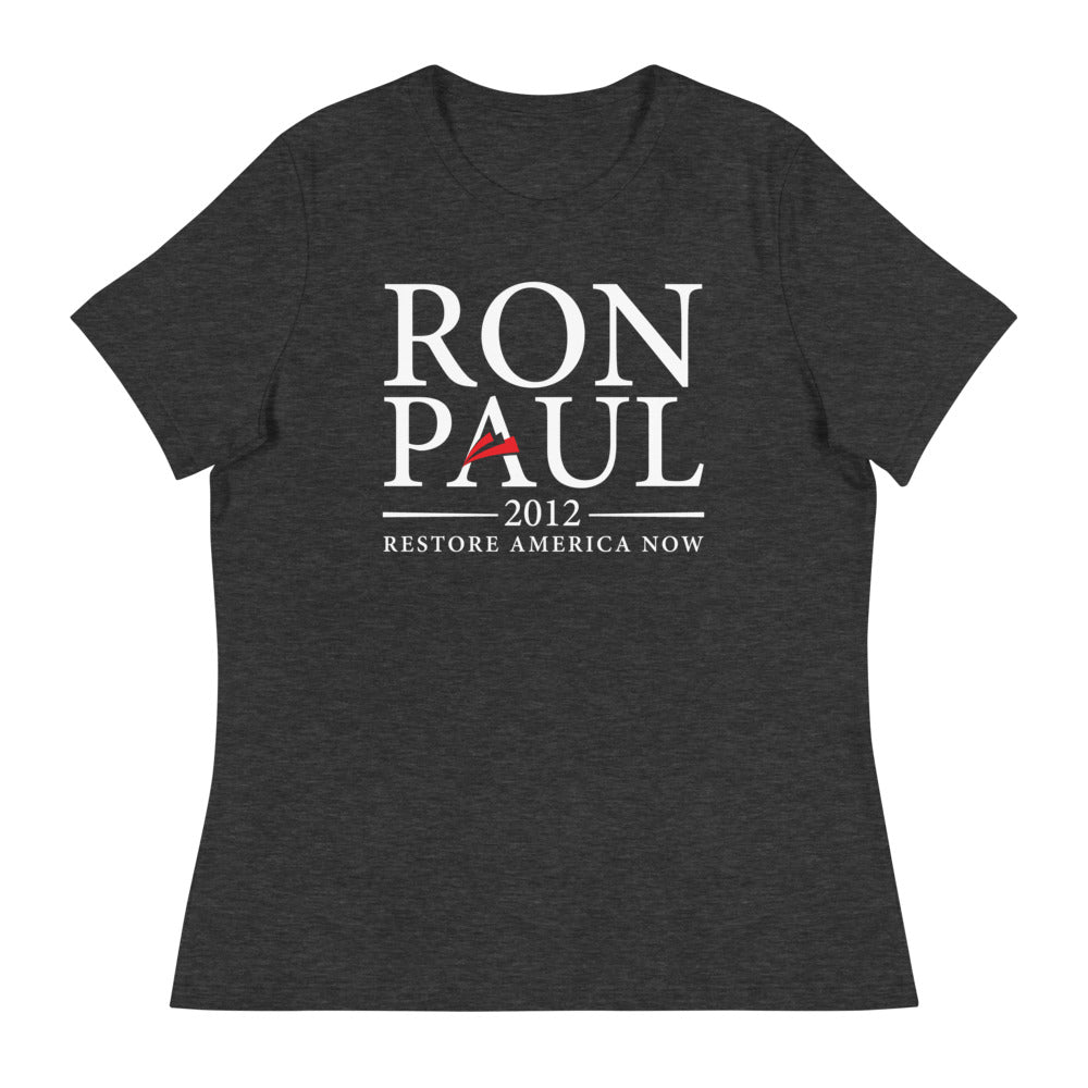 Ron Paul 2012 Presidential Campaign Retro Women&#39;s Relaxed T-Shirt