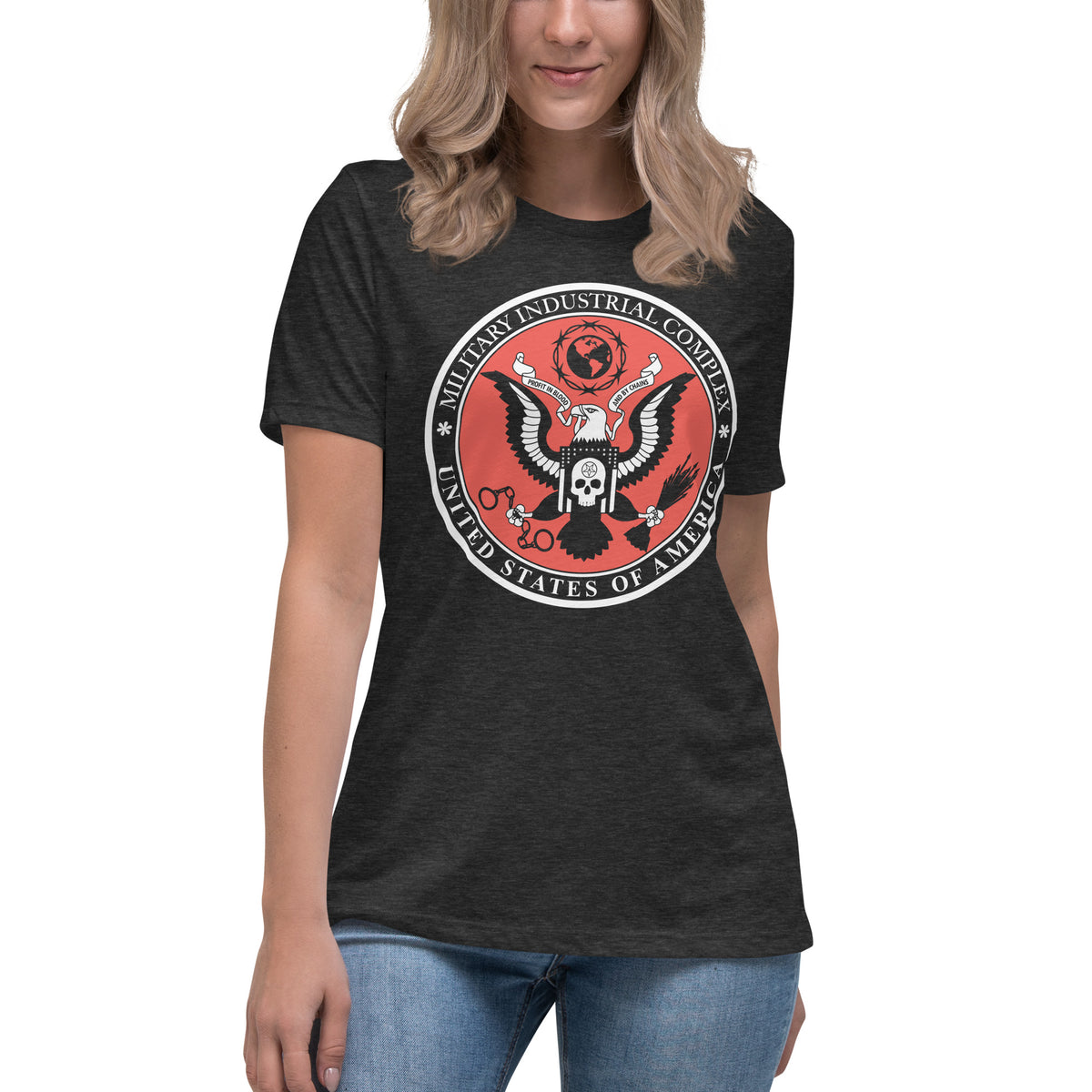 Military Industrial Complex Women&#39;s Relaxed T-Shirt
