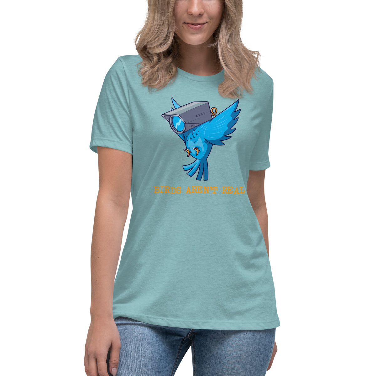 Birds Aren&#39;t Real Women&#39;s Relaxed T-Shirt