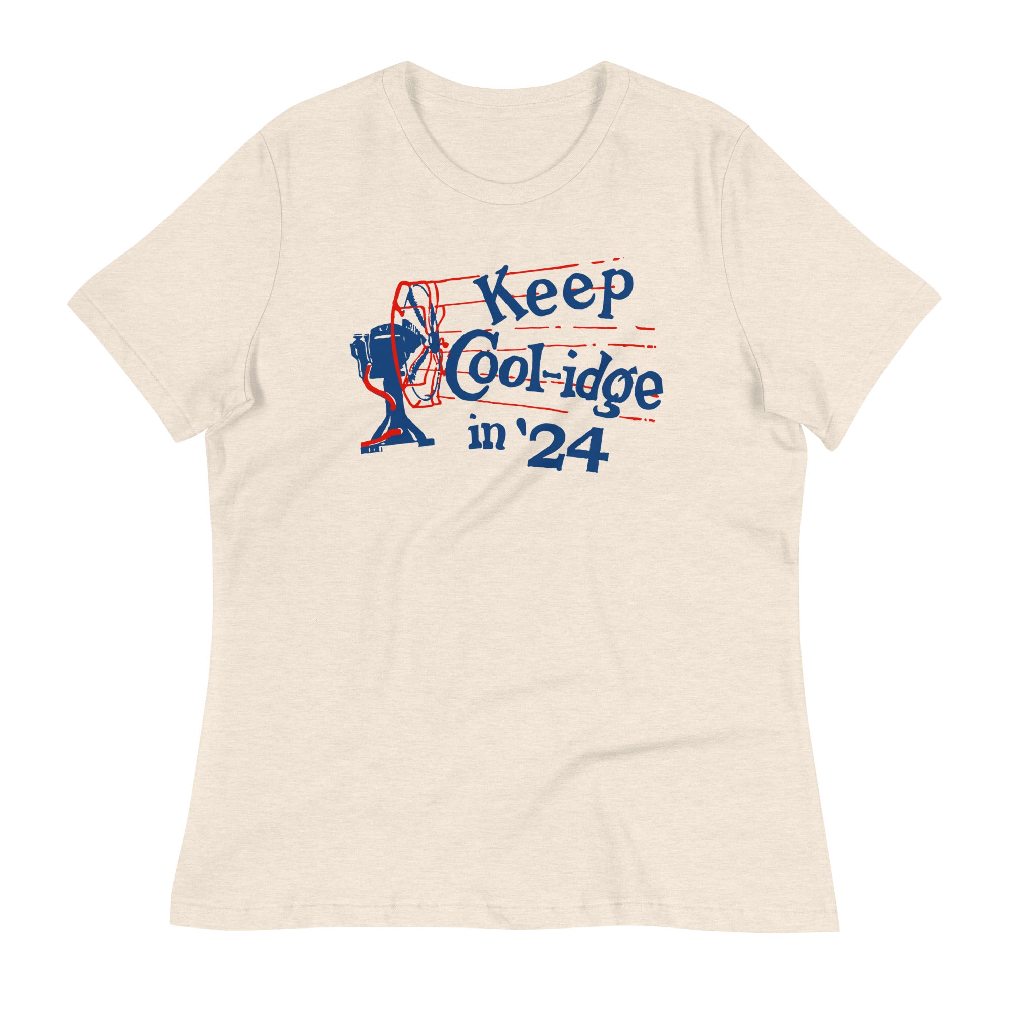 Keep Coolidge Vintage Calvin Coolidge Women's Relaxed T-Shirt