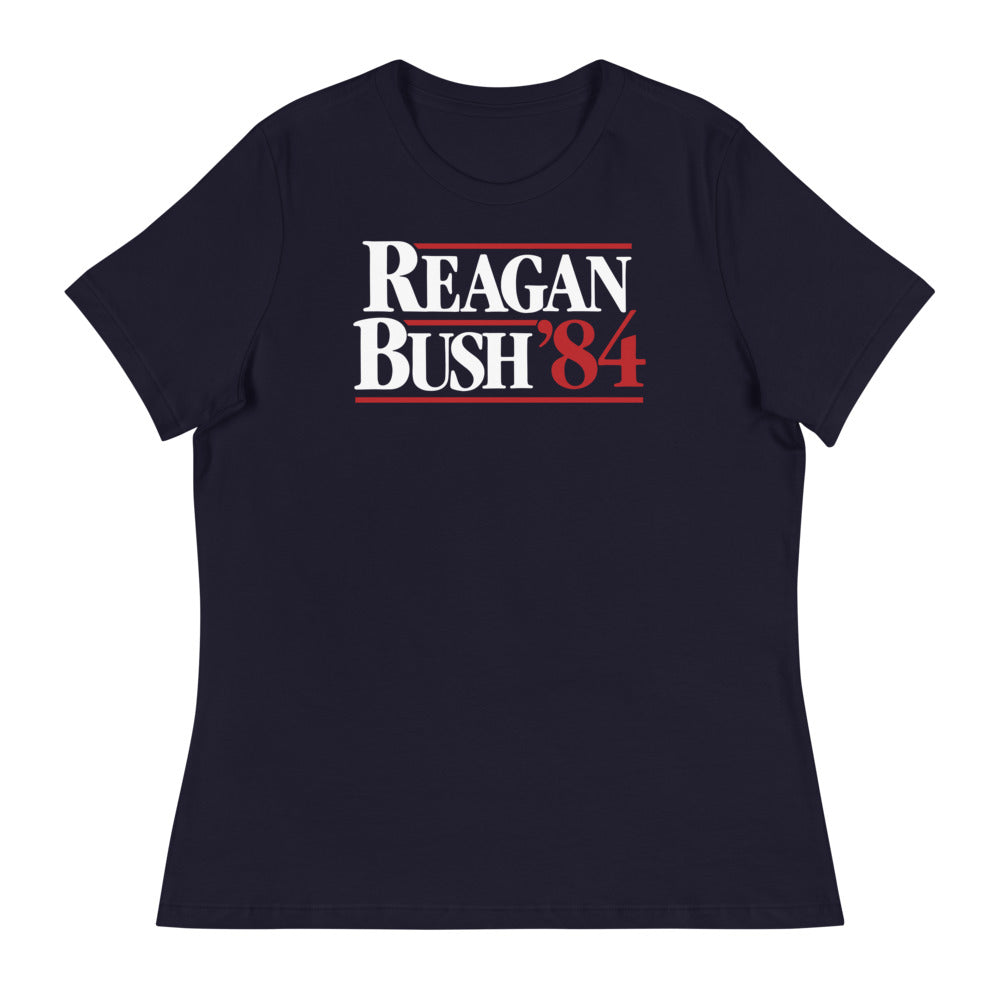 Reagan Bush 1984 Retro Campaign Women's Relaxed T-Shirt