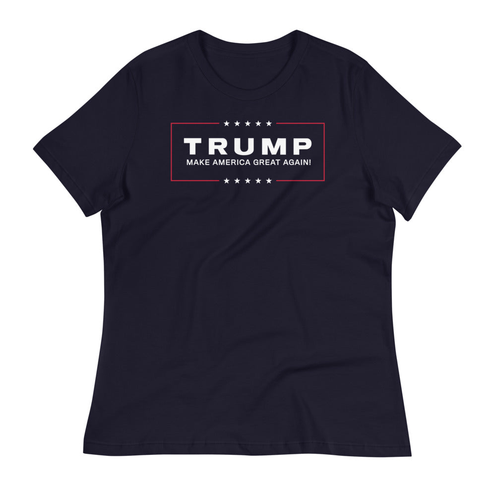 Trump 2016 Retro Campaign Women&#39;s Relaxed T-Shirt
