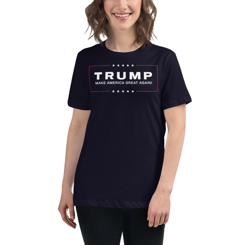 Trump 2016 Retro Campaign Women&#39;s Relaxed T-Shirt