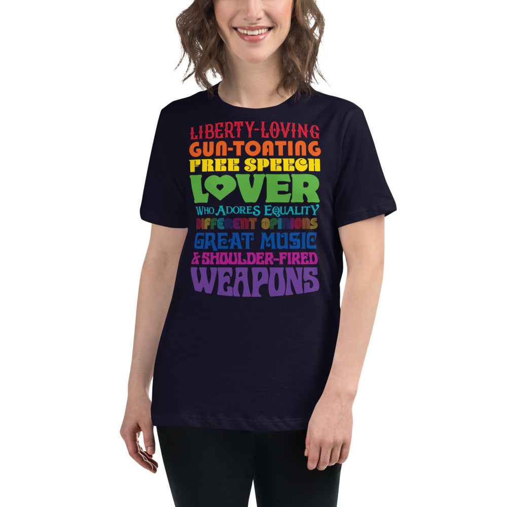 Reasonable Virtue Signaling Women&#39;s Relaxed T-Shirt