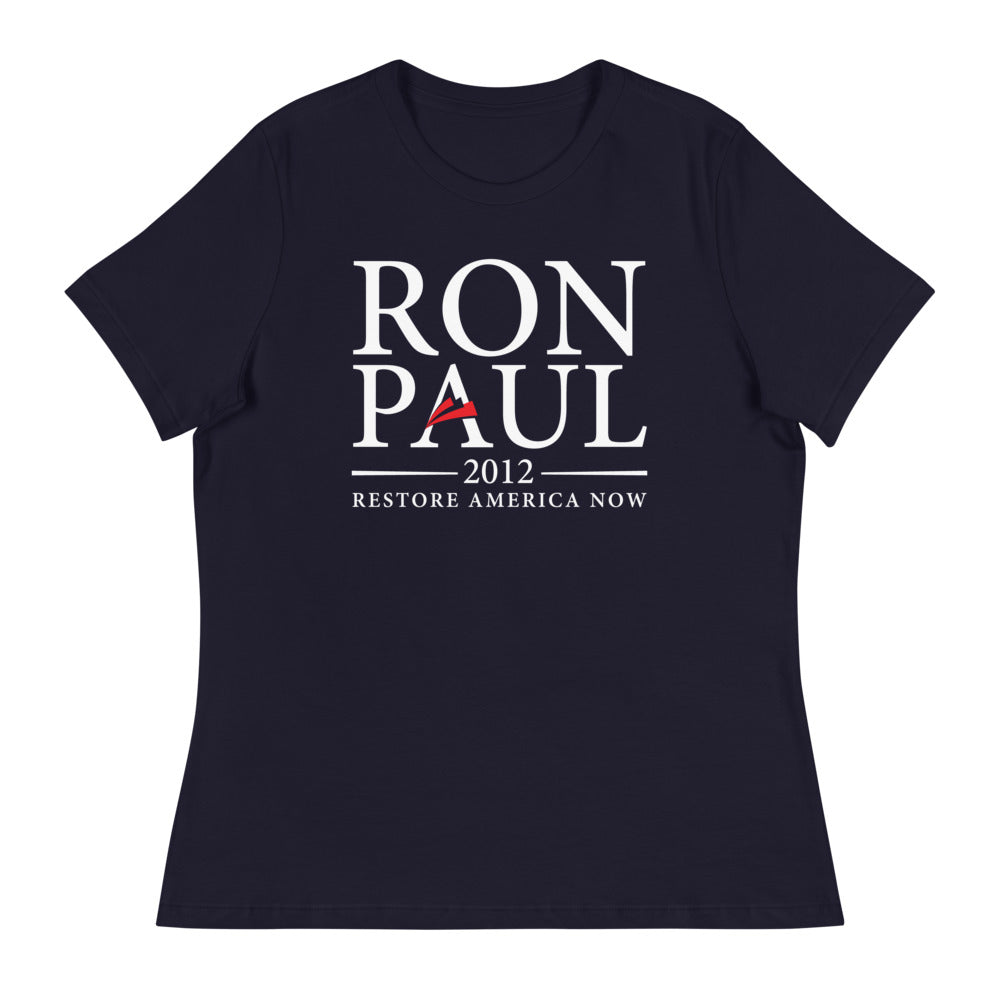 Ron Paul 2012 Presidential Campaign Retro Women&#39;s Relaxed T-Shirt