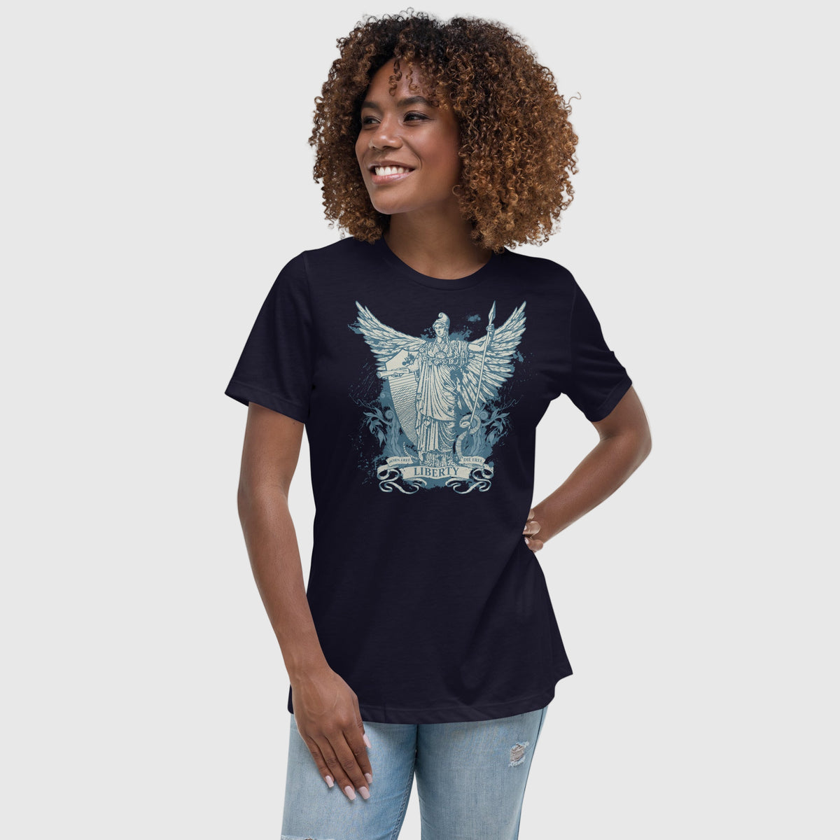 Libertas Lady Liberty Women&#39;s Relaxed T-shirt