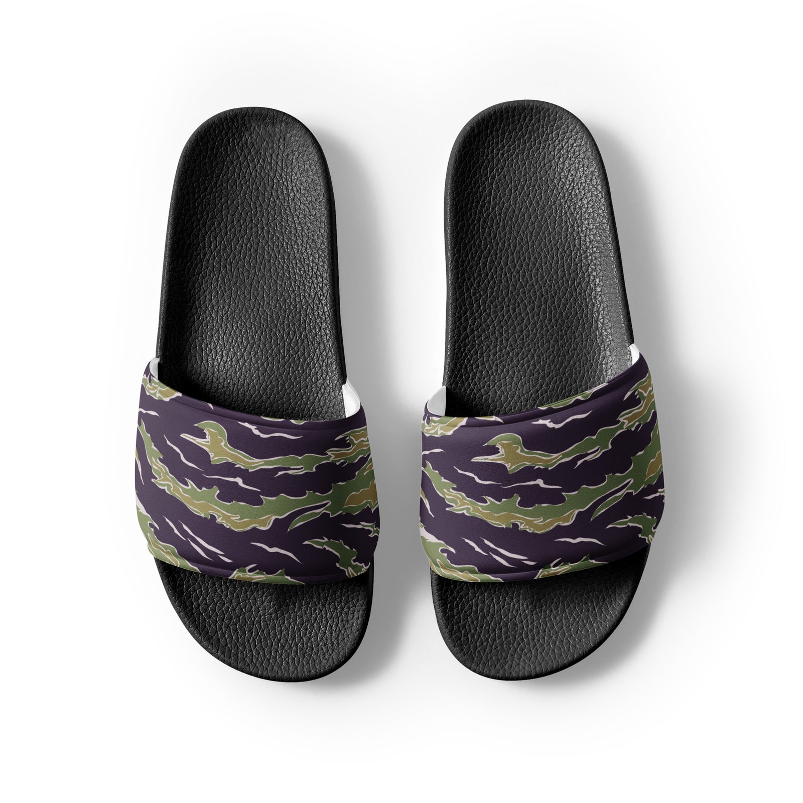 Tiger Stripe Jungle Camouflage Women's slides