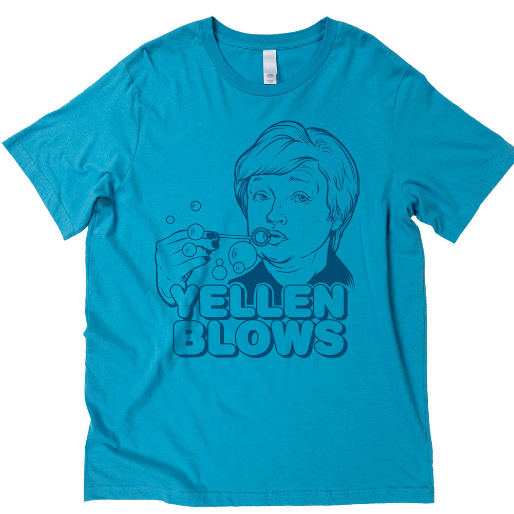 Janet Yellen Blows (Bubbles) T-Shirt