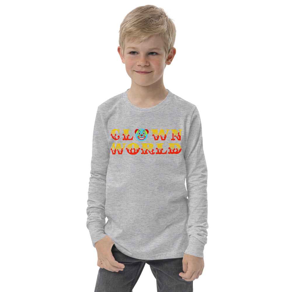 Clown World Youth long sleeve tee
