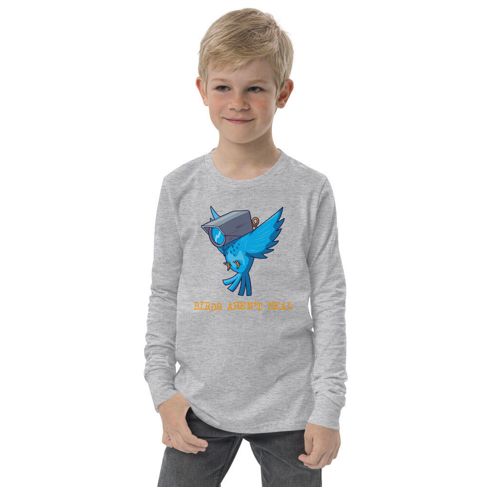Birds Aren't Real Youth Llong Sleeve Tee