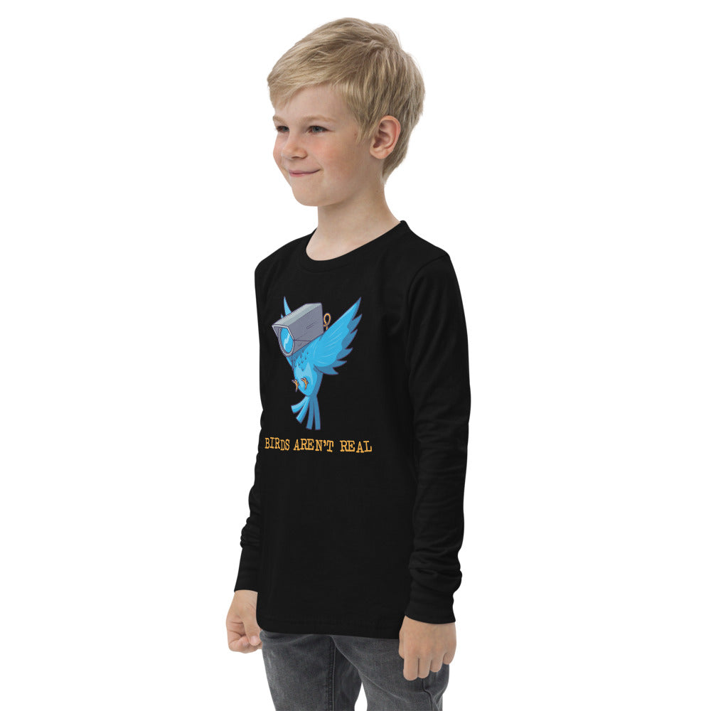 Birds Aren't Real Youth Llong Sleeve Tee