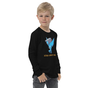 Birds Aren't Real Youth Llong Sleeve Tee