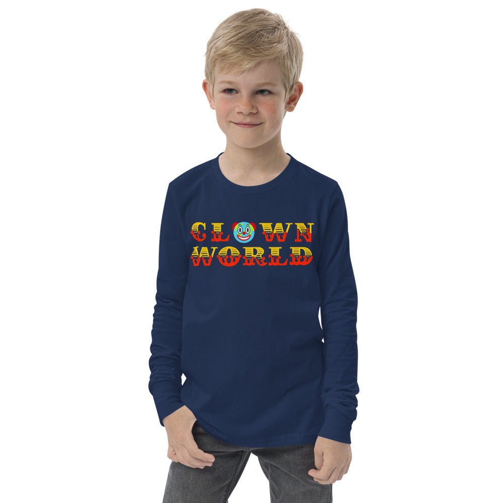 Clown World Youth long sleeve tee