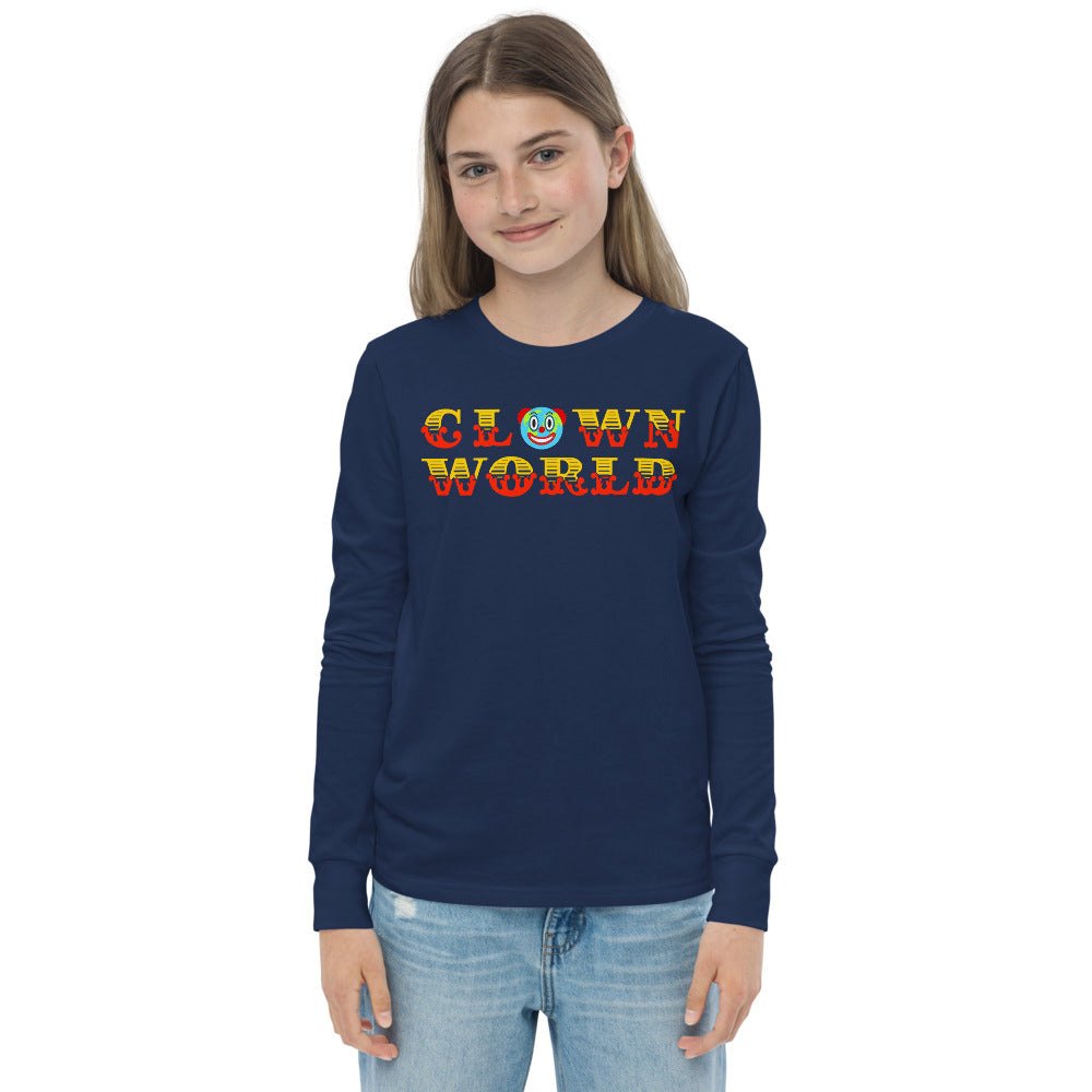 Clown World Youth long sleeve tee