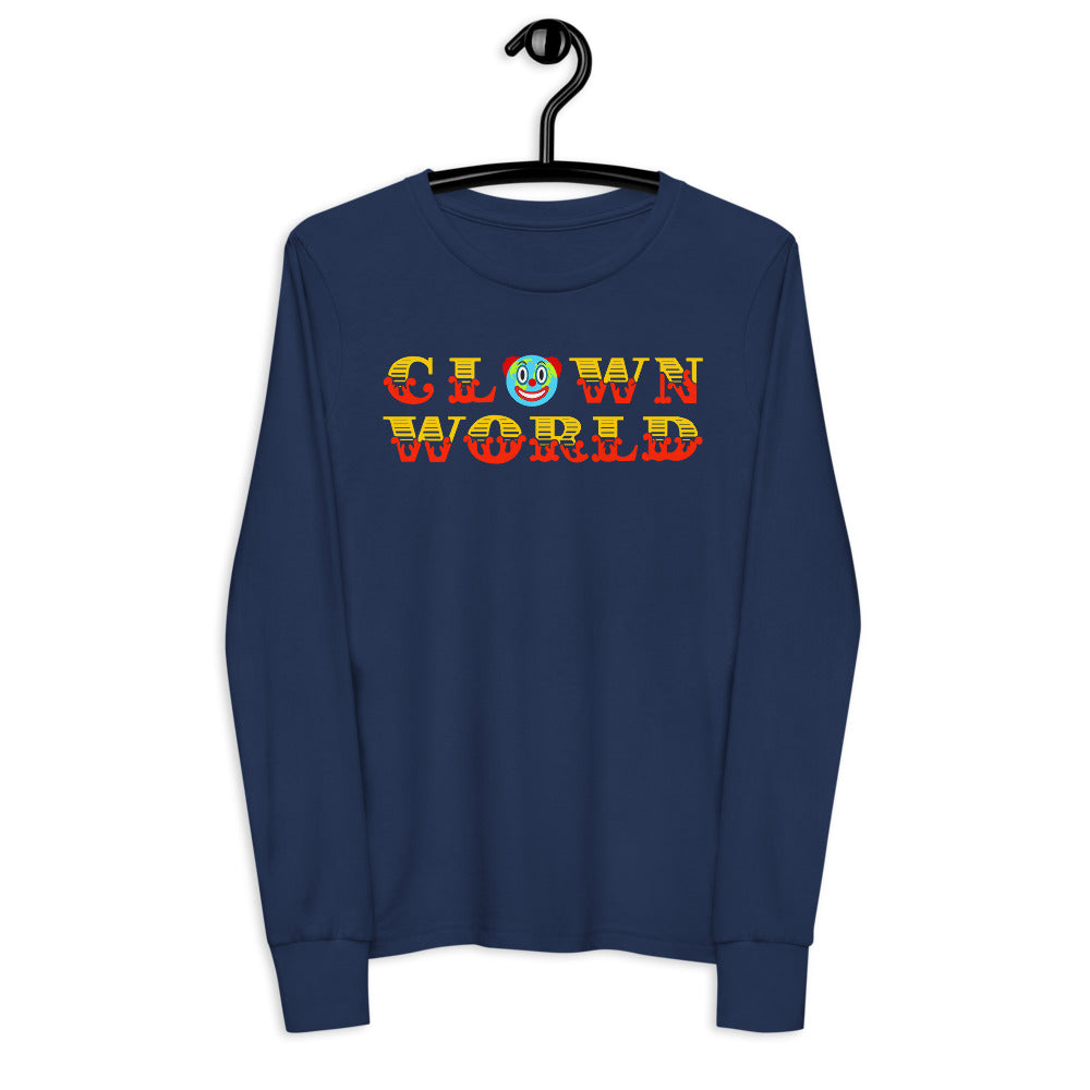 Clown World Youth long sleeve tee