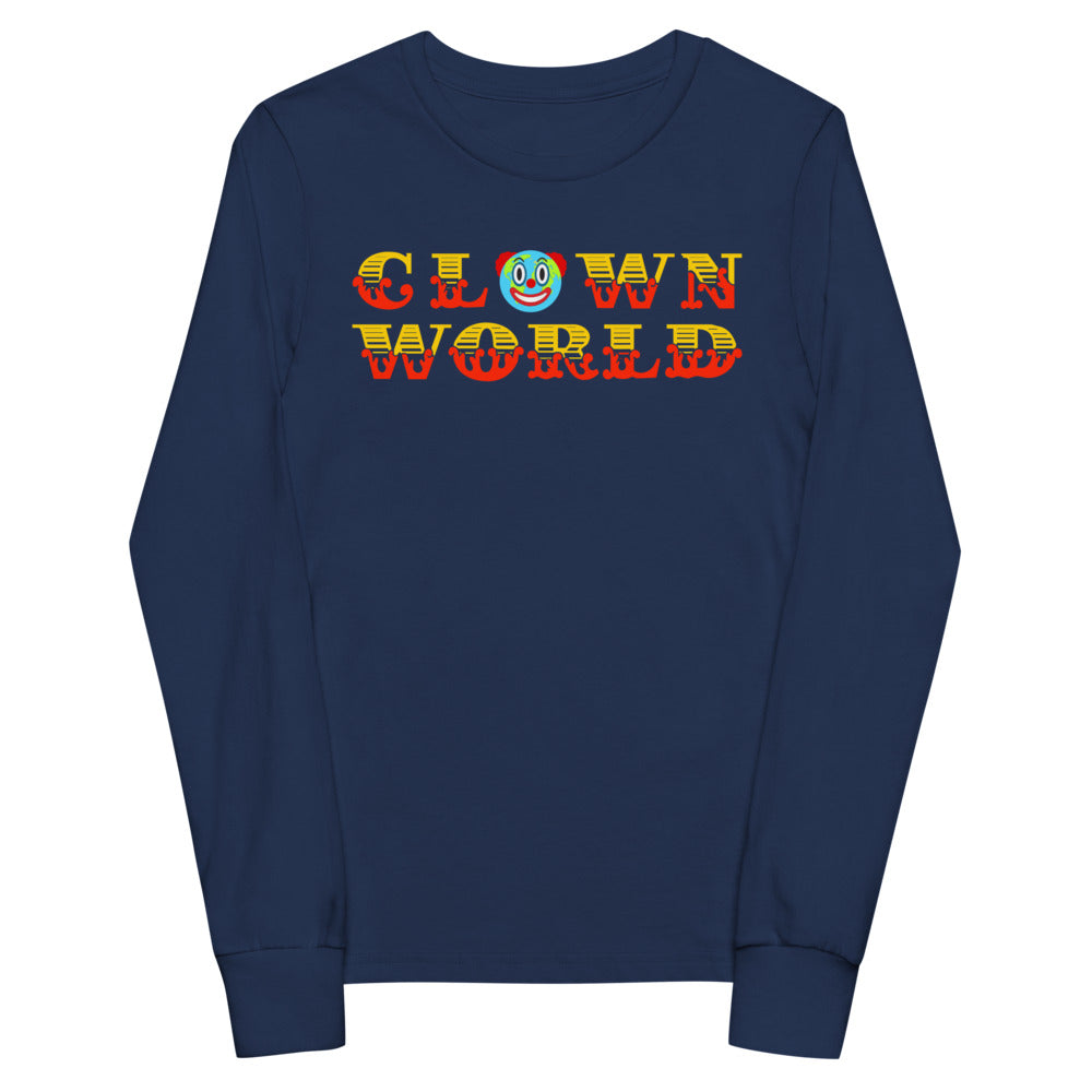 Clown World Youth long sleeve tee