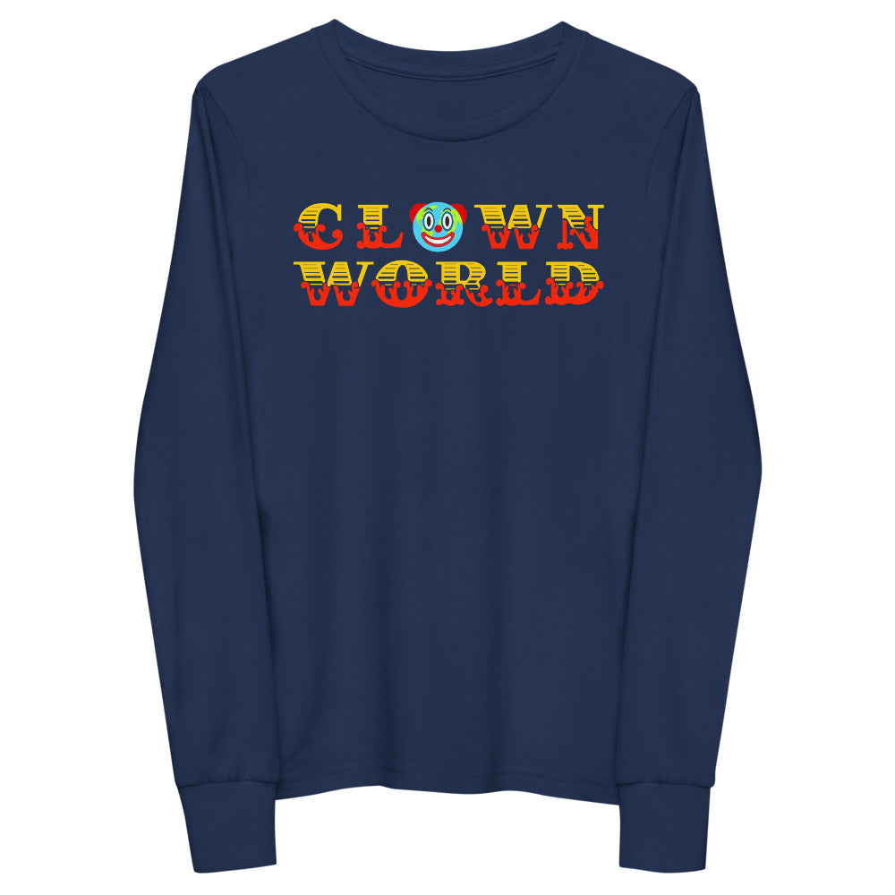 Clown World Youth long sleeve tee