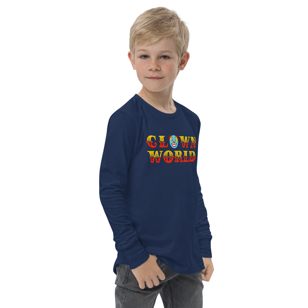Clown World Youth long sleeve tee