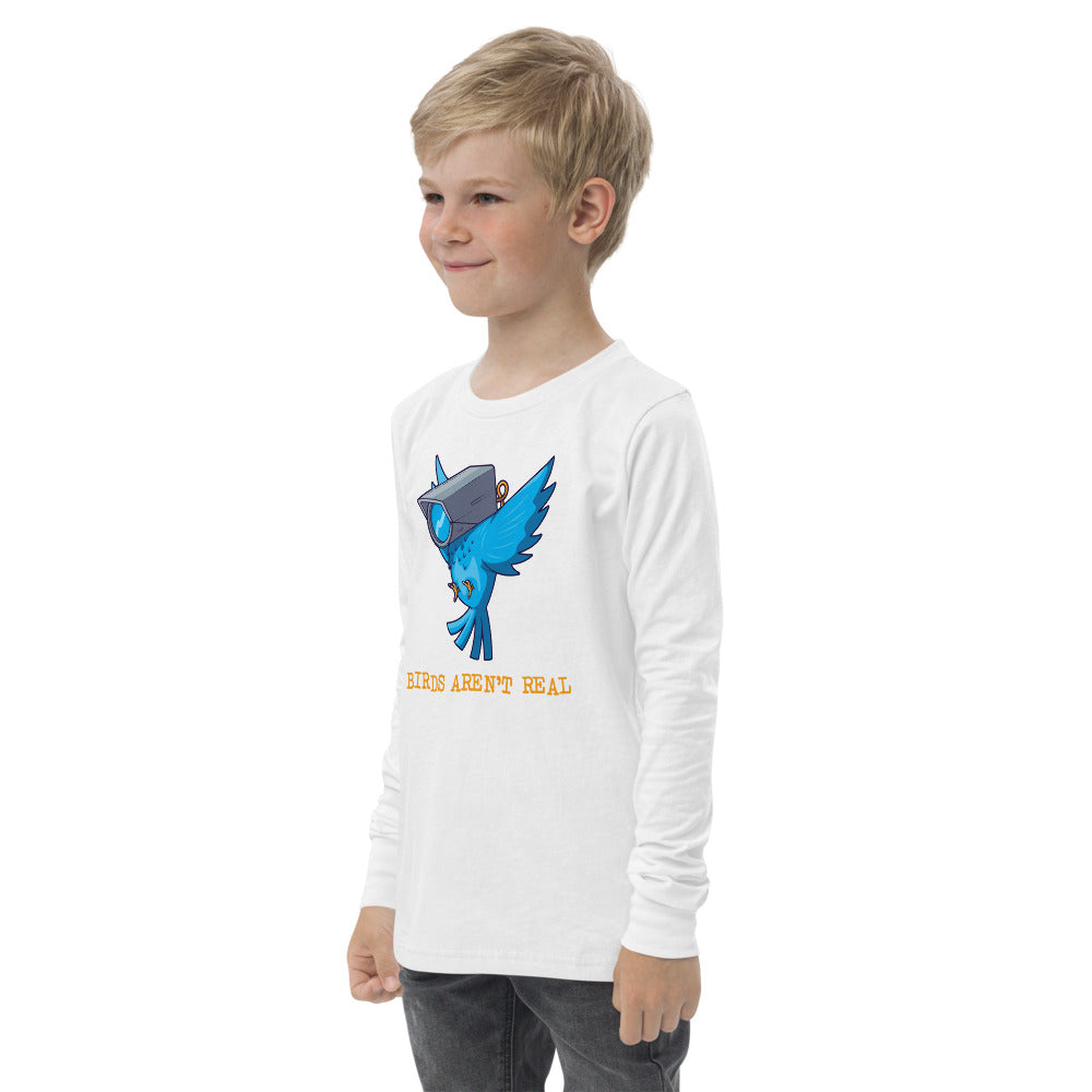 Birds Aren't Real Youth Llong Sleeve Tee