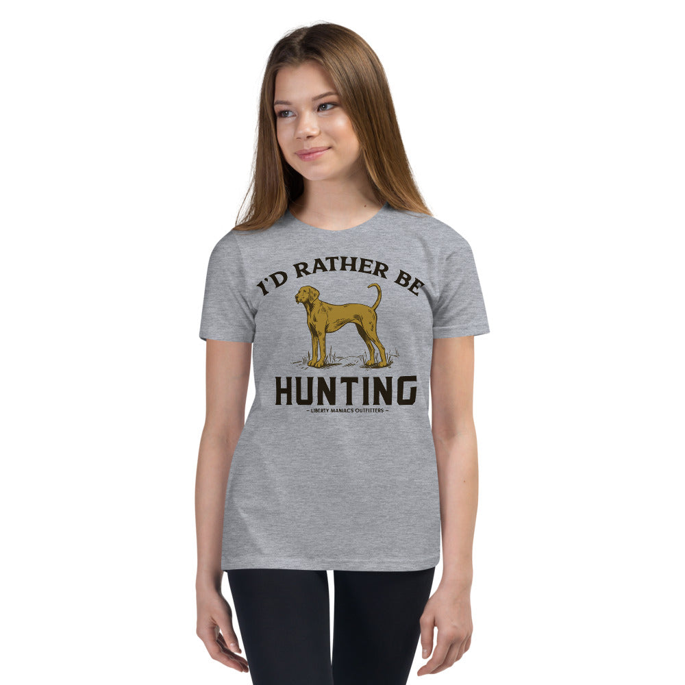 I'd Rather Be Hunting Youth Short Sleeve T-Shirt